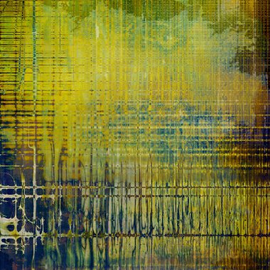 Vintage tarzı tasarım öğeleri, çizik doku ve farklı renk desen Retro arka plan