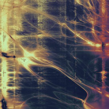 Grunge antika çerçeve, vintage tarzı arka plan. Farklı renk desen ile