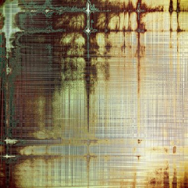 Grunge antika çerçeve, vintage tarzı arka plan. Farklı renk desen ile