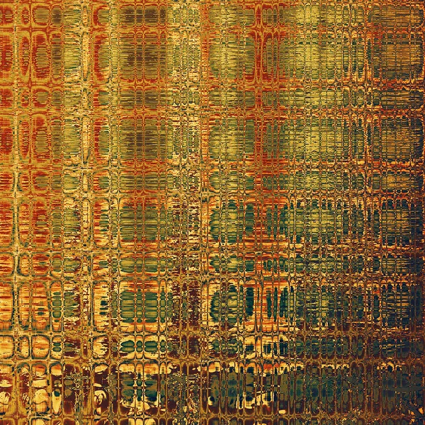 Marco antiguo o fondo con sensación vintage. Textura envejecida con diferentes patrones de color —  Fotos de Stock