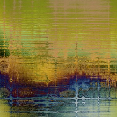 Zarif vintage arka, antika doku. Farklı renk desenleri ile tasarlanmış grunge şablon