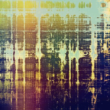 Vintage retro çerçeve veya arka plan, eski okul zemin dokulu. Farklı renk desen ile