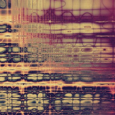 Vintage retro çerçeve veya arka plan, eski okul zemin dokulu. Farklı renk desen ile