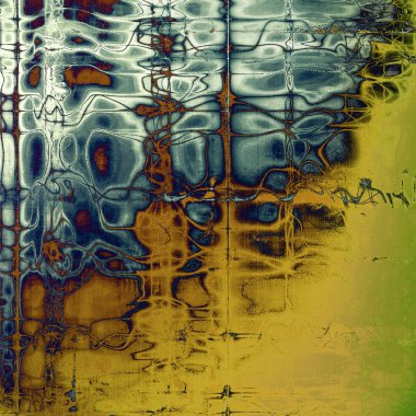 Çizik arka plan veya çerçeve ile yıpranmış doku soyut. Eski stil zemin ile farklı renk desen