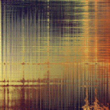 Eski grunge arka plan veya farklı renk desenleri ile yaşlı eski püskü doku