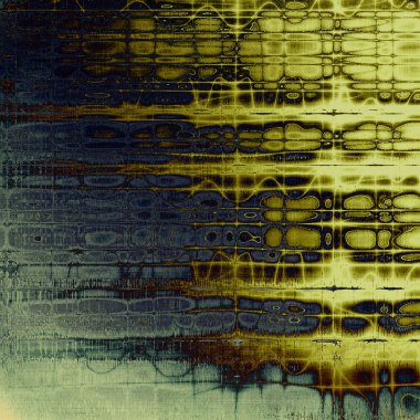 Eski okul öğeleri dokulu grunge arka plan üzerinde. Farklı renk desen ile