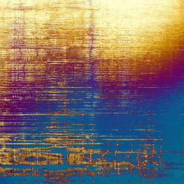 Eski okul öğeleri dokulu grunge arka plan üzerinde. Farklı renk desen ile