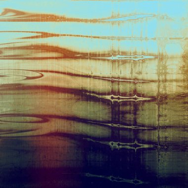 Grunge arka plan sanat, vintage tarzı çerçeve dokulu. Farklı renk desen ile