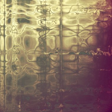 Vintage doku veya grunge dekoratif öğeler ve farklı renk desen ile antika arka plan