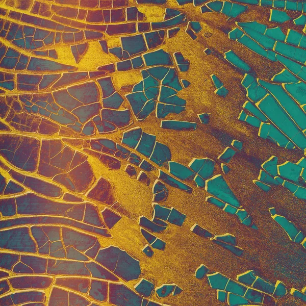 Eski grunge arka plan veya farklı renk desenleri ile yaşlı eski püskü doku