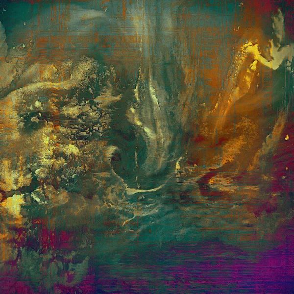 Старый гранж фон или потрепанная текстура с разными цветовыми узорами — стоковое фото