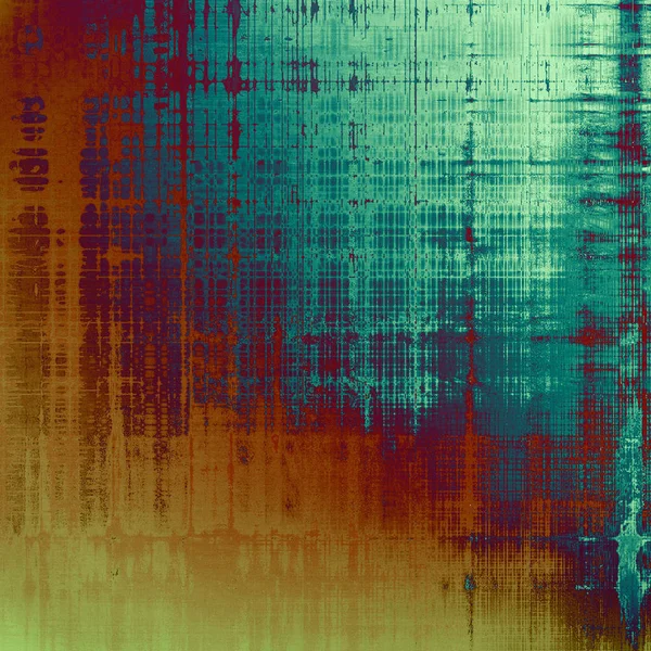 Fondo grunge antiguo o textura envejecida con diferentes patrones de color — Foto de Stock