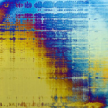 Soyut vintage tarzı arka plan olarak kullanılan eski doku. Farklı renk desen ile