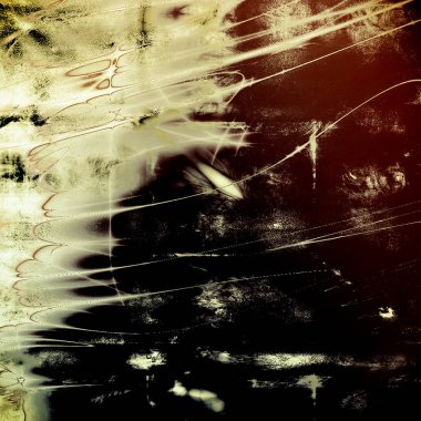 Dekoratif kompozisyon veya dokulu grunge öğeleri ve farklı renk desen vintage şablonu tasarlanmış eski stil