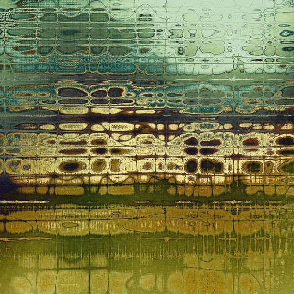 Grunge oude patroon gebruikt als achtergrond voor abstracte vintage stijl. Met patronen met verschillende kleuren — Stockfoto