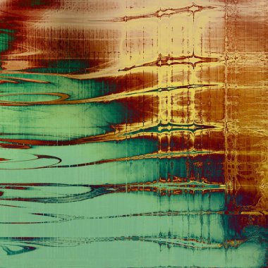 Renkli doku veya vintage tarzı elemanları ve farklı renk desen arka plan