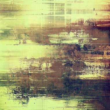 Retro arka plan veya vintage tarzı tasarım ve farklı renk desen ile eski püskü doku soyut soluk
