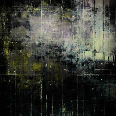 Retro arka plan veya vintage tarzı tasarım ve farklı renk desen ile eski püskü doku soyut soluk