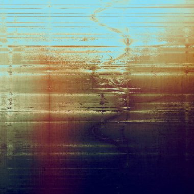 Eski vintage zemin. Orijinal arka plan veya farklı renk desenleri ile yaşlı doku