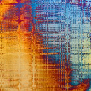 Vintage eski retro ve arka plan eski stil tasarım öğeleri farklı renk desen