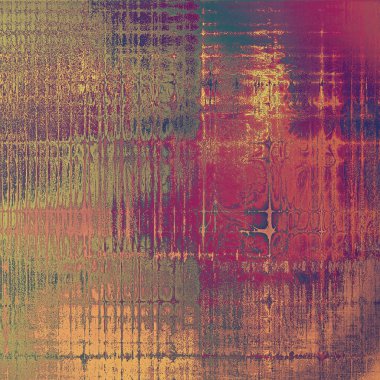 Vintage eski retro ve arka plan eski stil tasarım öğeleri farklı renk desen