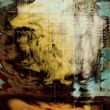 Grunge tasarım kompozisyon eski vintage doku üzerinde. Farklı renk desenleri ile yaratıcı arka plan