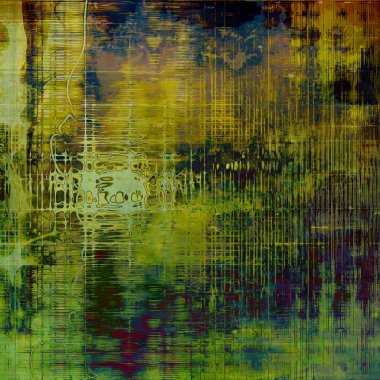 Grunge tasarım kompozisyon eski vintage doku üzerinde. Farklı renk desenleri ile yaratıcı arka plan