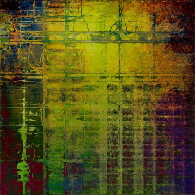 Vintage dokulu arka plan görüldü. Farklı renk desen ile