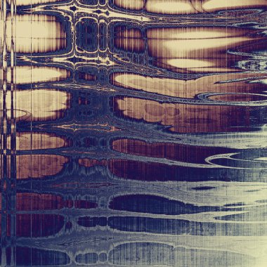 Vintage dokulu arka plan görüldü. Farklı renk desen ile