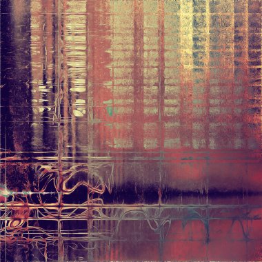 Eski vintage zemin. Orijinal arka plan veya farklı renk desenleri ile yaşlı doku