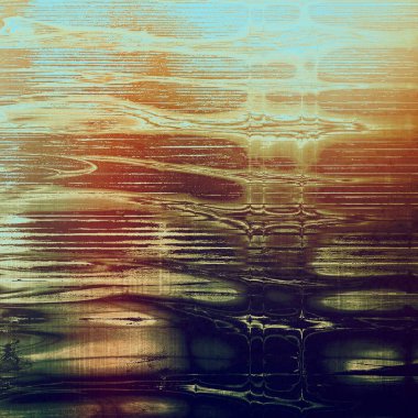 Eski vintage zemin. Orijinal arka plan veya farklı renk desenleri ile yaşlı doku