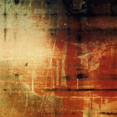 Vintage dekoratif doku grunge tasarım öğeleri ve farklı renk desen