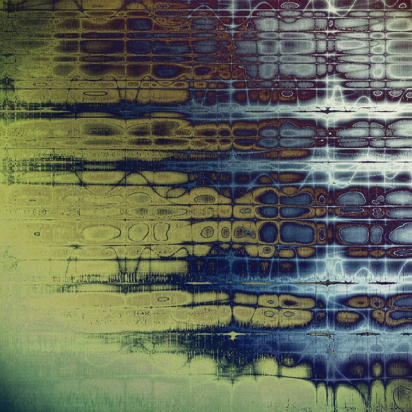 Fundo abstrato retro, textura grunge vintage com diferentes padrões de cores — Fotografia de Stock