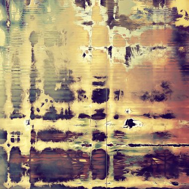 Geleneksel grunge arka plan, çizik doku vintage tarzı tasarıma sahip ve farklı renk desen