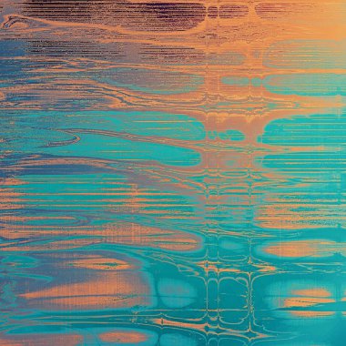 Retro arka plan veya vintage tarzı tasarım ve farklı renk desen ile eski püskü doku soyut soluk