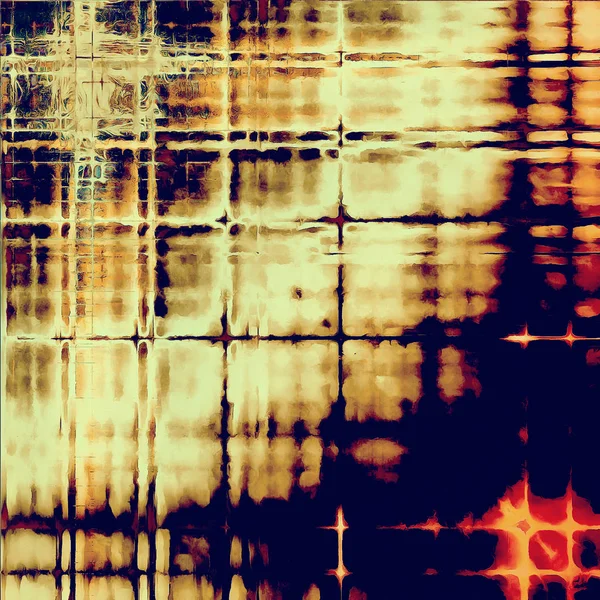 Традиционный гранж фон, поцарапанная текстура с винтажным дизайном и различными цветовыми узорами — стоковое фото