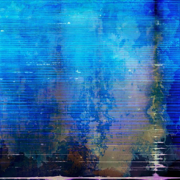 Abstrato desbotada fundo retro ou textura superficial com design de estilo vintage e padrões de cores diferentes — Fotografia de Stock