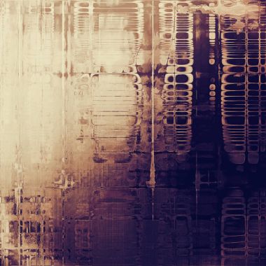 Vintage doku, eski stil çerçeve dekorasyon grunge grafik öğeleri ve farklı renk desen