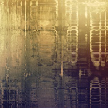 Retro tasarım öğeleri ve farklı renk desen soyut grunge arka plan