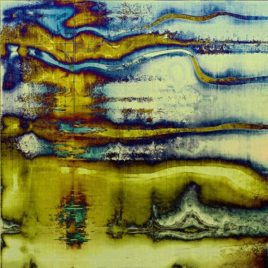 Vintage şablonu. Farklı renk desen ile