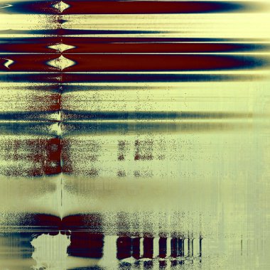 Eski stil, arka plan ile yaratıcı dekor ve farklı renk desen doku