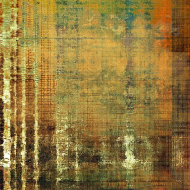 Eski stil, arka plan ile yaratıcı dekor ve farklı renk desen doku