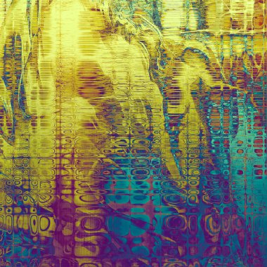 Eski grunge antika arka plan veya farklı renk desenleri ile eski püskü doku