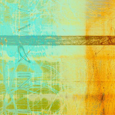 Eski grunge antika arka plan veya farklı renk desenleri ile eski püskü doku