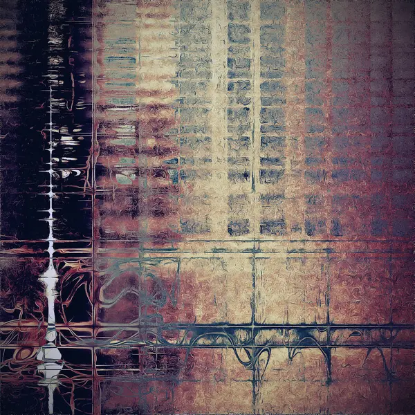Abstrakt grunge bakgrund. Med annan färgmönster — Stockfoto