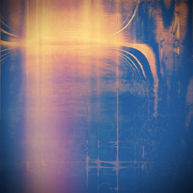 Vintage Grunge şablon veya farklı renk desenleri ile antika arka plan