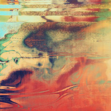 Antika arka plan doku ve farklı renk desen ile tasarlamak