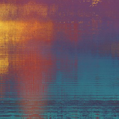 Eski doku veya hasarlı eski stil ve arka plan vintage grungy tasarım öğeleri farklı renk desen