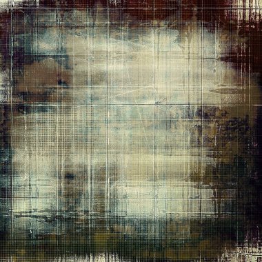 Eski doku veya hasarlı eski stil ve arka plan vintage grungy tasarım öğeleri farklı renk desen