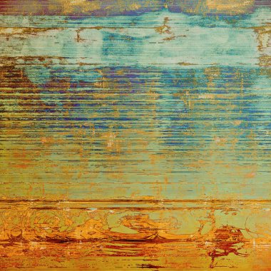 Vintage eski retro ve arka plan eski stil tasarım öğeleri farklı renk desen